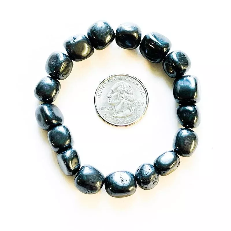 Hematite Nugget Bracelet