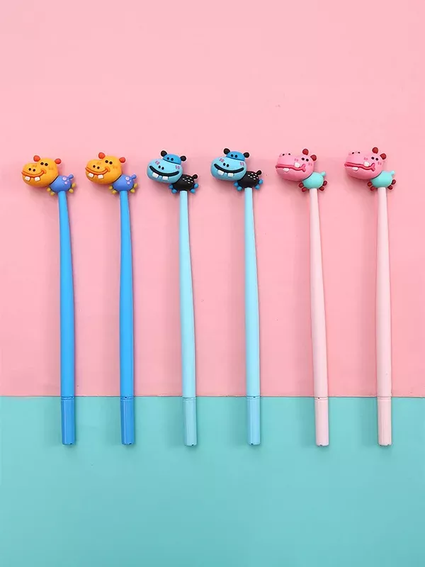 Hippo Wiggle Gel Pen: Assorted
