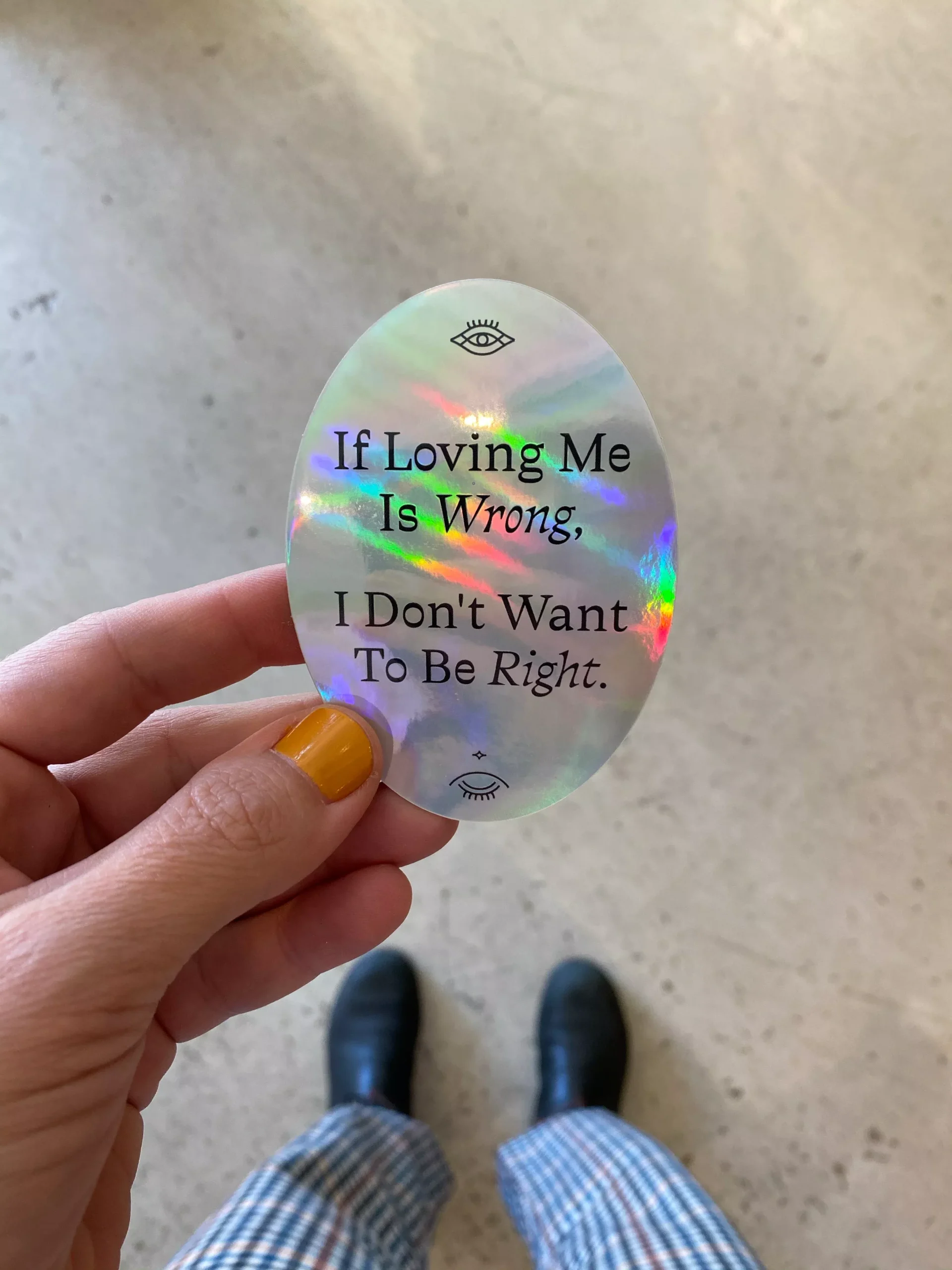 If Loving Me Is Wrong Sticker
