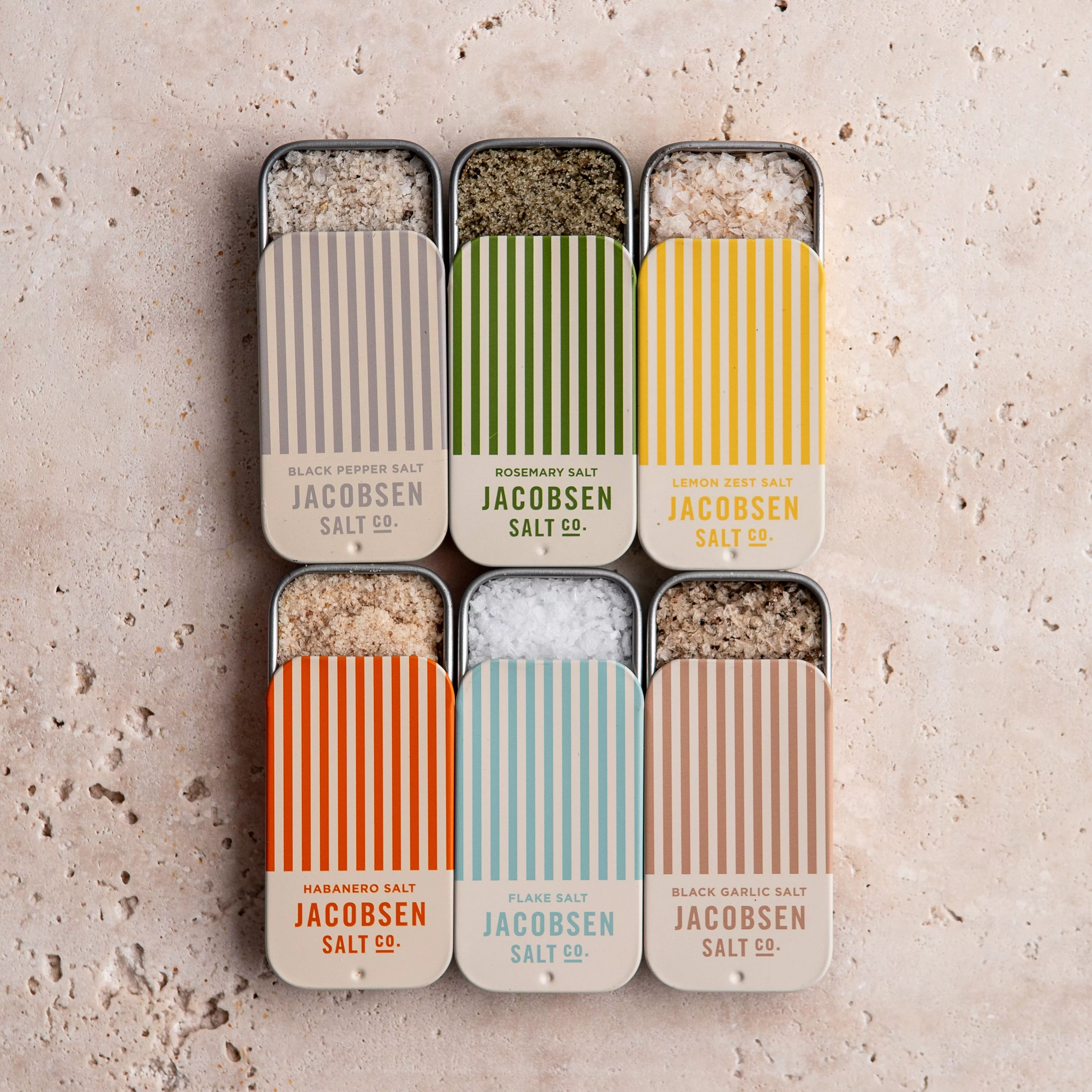 Infused Salt Slide Tin Set