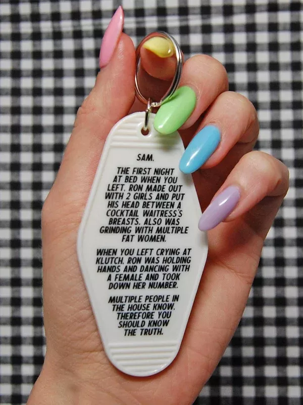 Jersey Shore Keychain