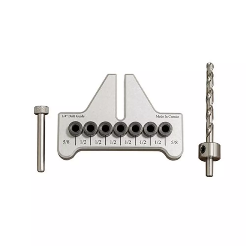 JessEm 1/4'' Dowelling Jig Kit for Dowelling Jig Master Kit