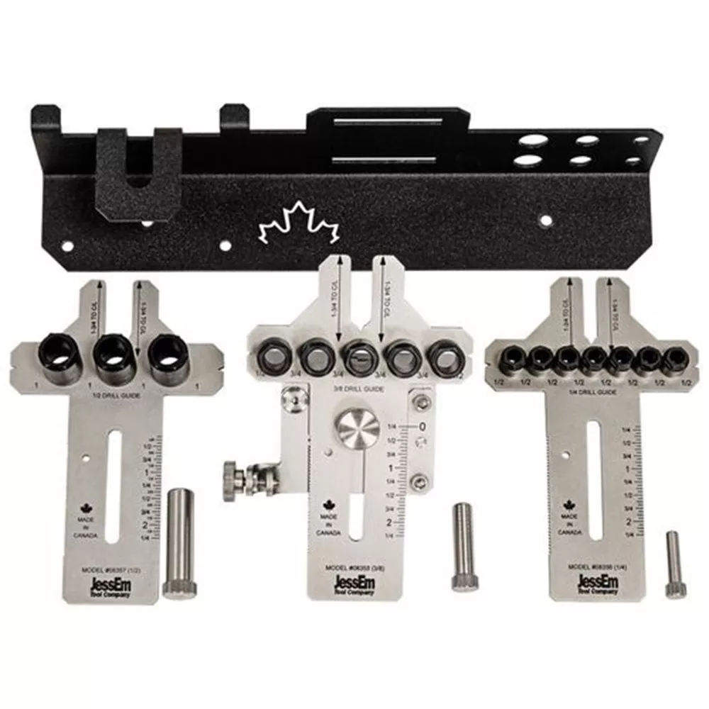 JessEm Stainless Hobbyist Doweling Jig Kit