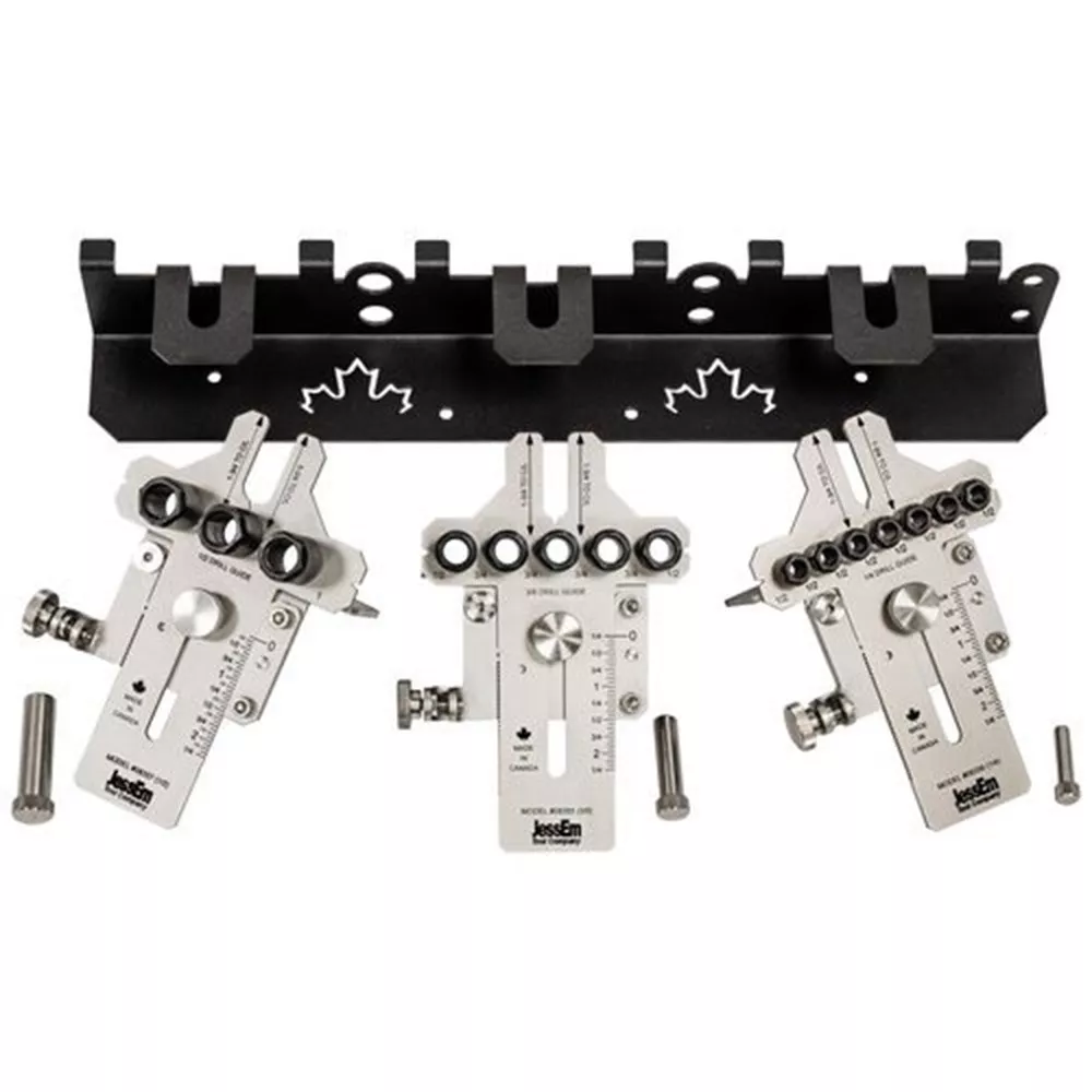 JessEm Stainless Professional Doweling Jig Kit