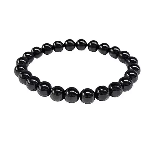 Jet Bracelet 8mm