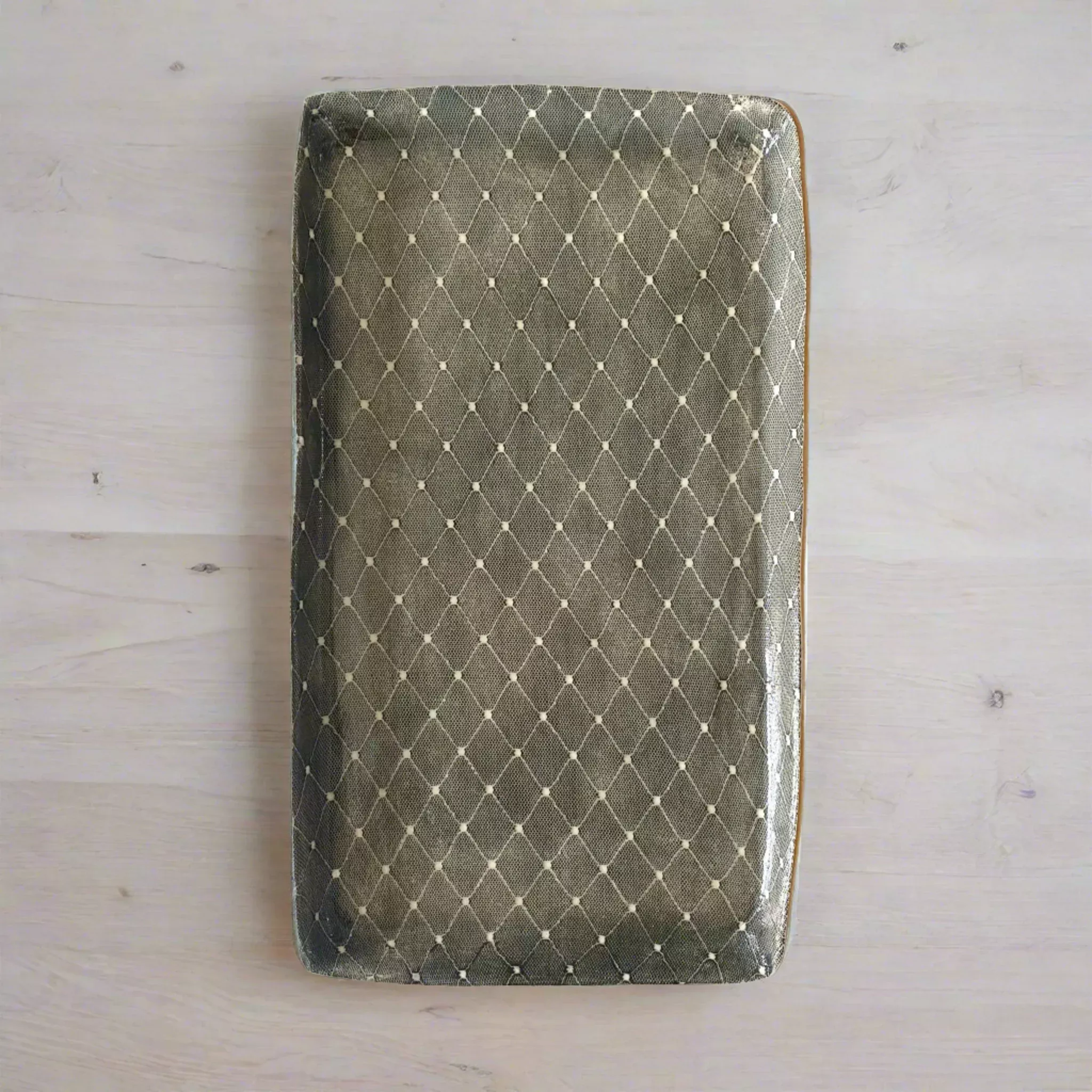 Large Platter - Charcoal - Diamond