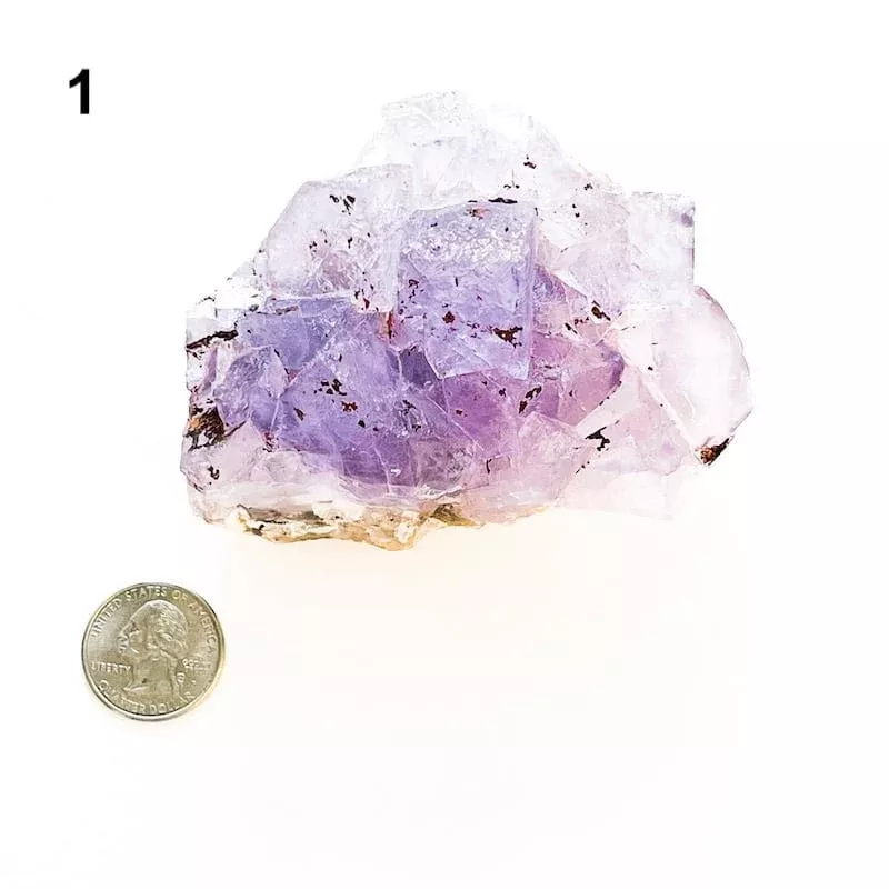 Large Purple Fluorite Cluster