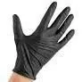 Lavex Black Nitrile Gloves - Small