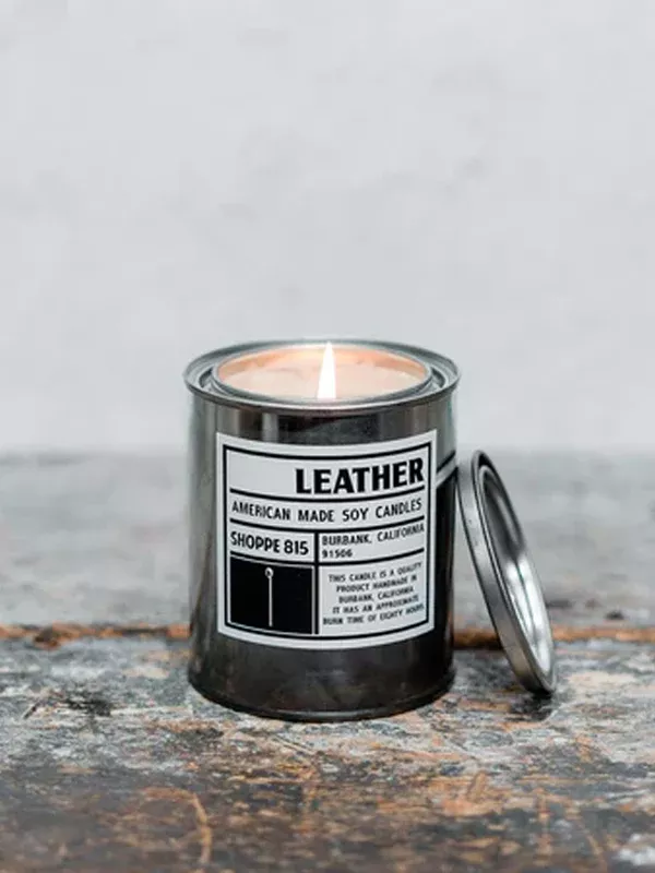Leather Candle