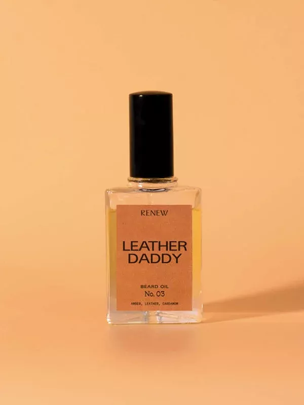 Leather Daddy Beard Oil: 3oz