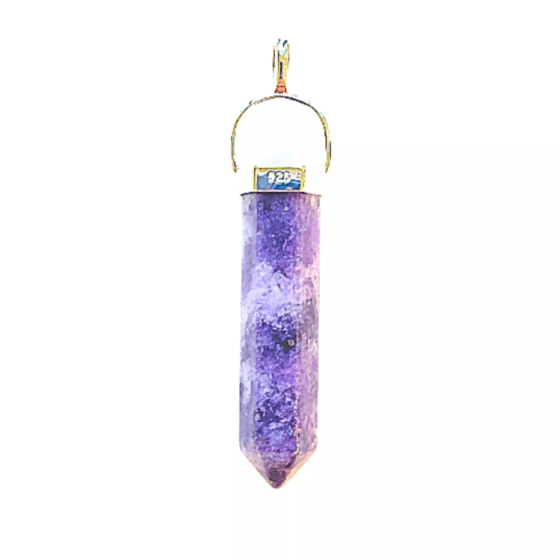 Lepidolite SS Power Pendant