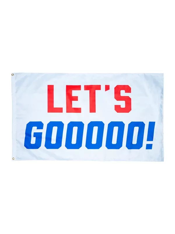 Let's Gooooo Outdoor Flag