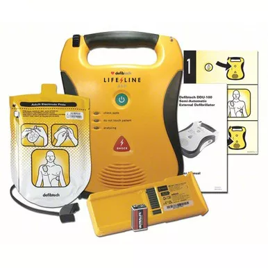 Lifeline AED Semi-Automatic Defibrillator Kit | Defibtech