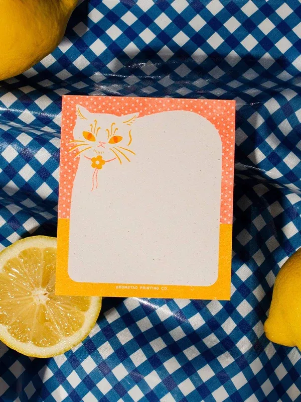 Loaf Cat Mini Notepad