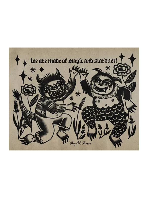 Magic and Stardust Print: 14 x 11