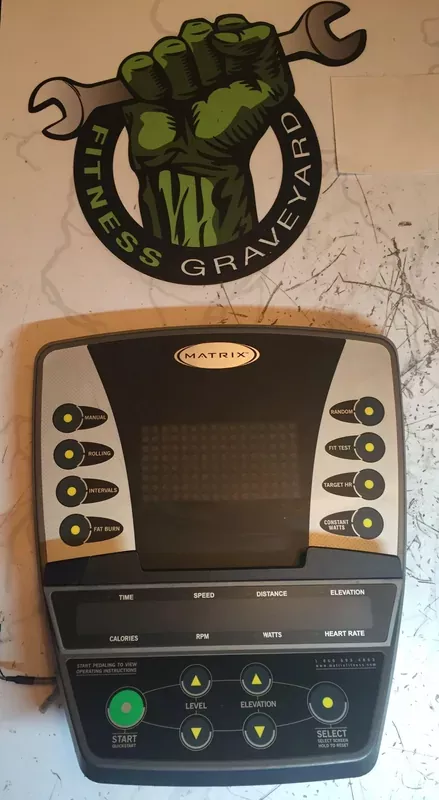 * Matrix Fitness A5x-G3 Display Console – OEM 0000081291 – Used – REF REFIT102186SM