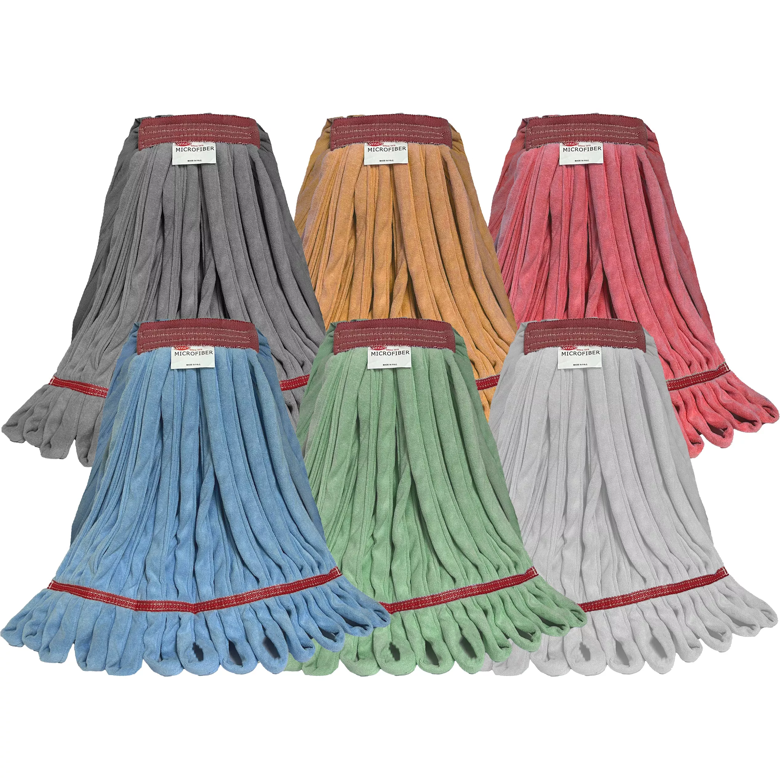 Microfiber Rough Floor Looped-End Wet Mop