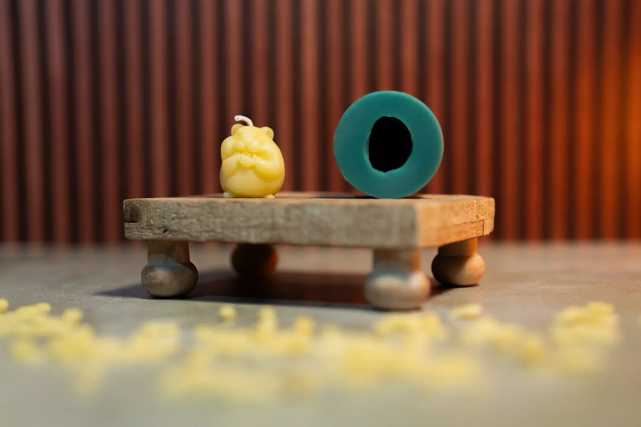 Mini Hamster Mold for Beeswax Candles