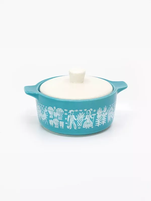 Mini Pyrex-Inspired Casserole Trinket Box: Butterprint