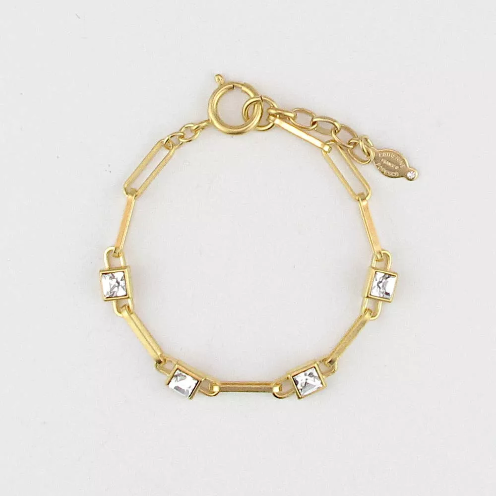 Modern Paperclip Bracelet