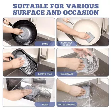Multipurpose Wire Dishwashing Rags