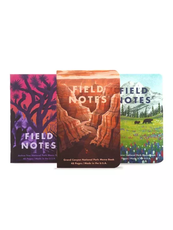 National Parks Notebook Set: Series B (3 Pack)