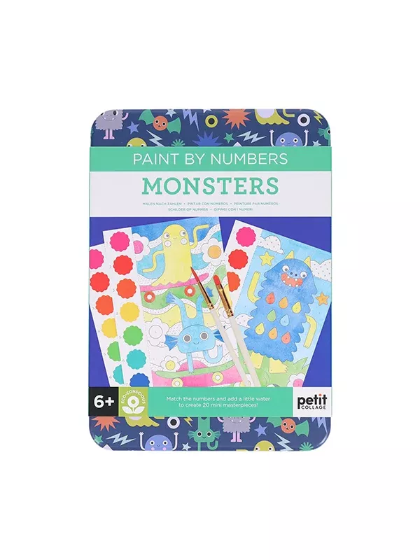 Paint by Numbers: Monsters