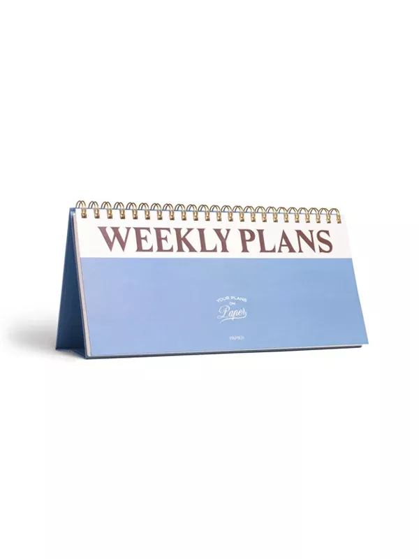 Paper Plans Weekly Desk Pad