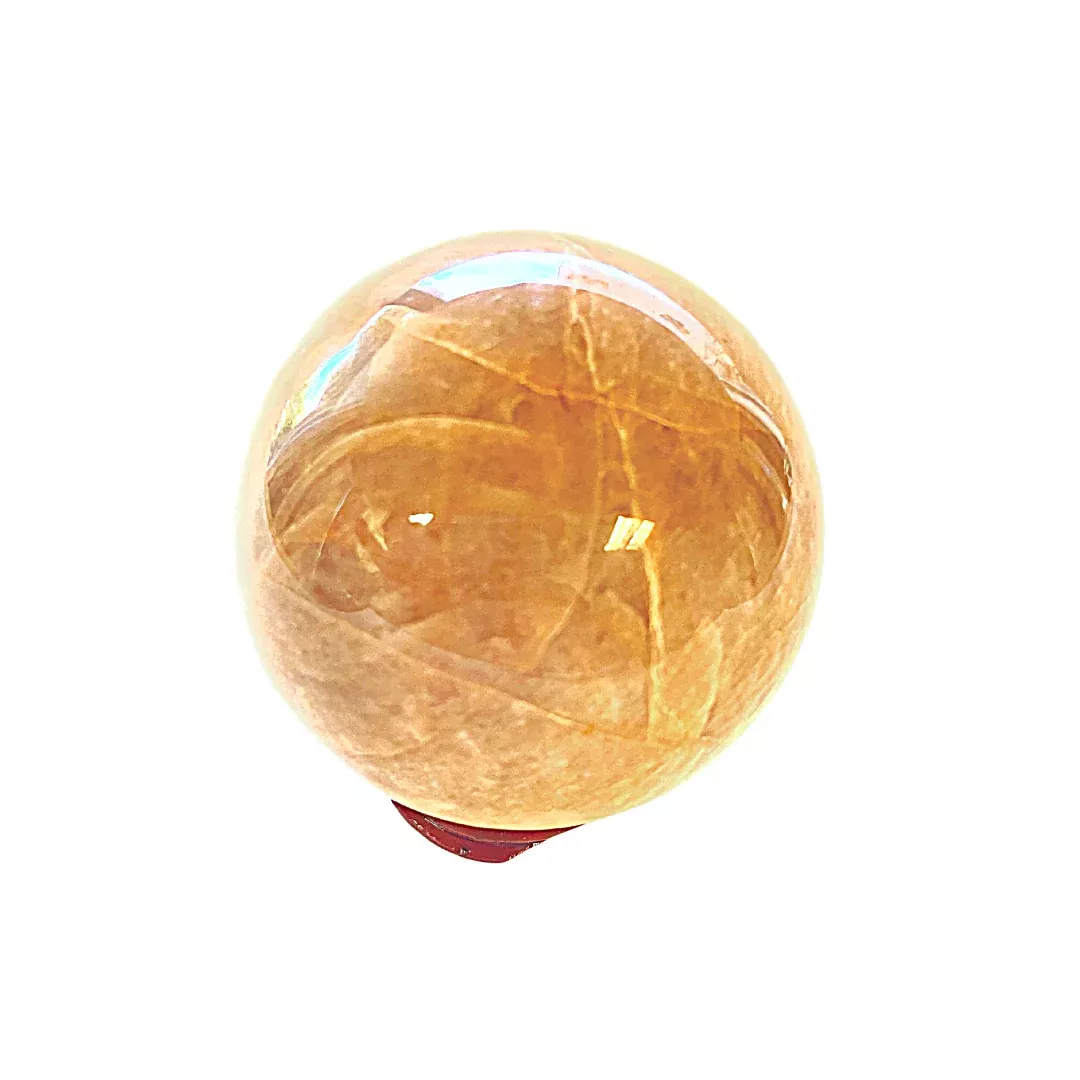 Peach Moonstone Sphere