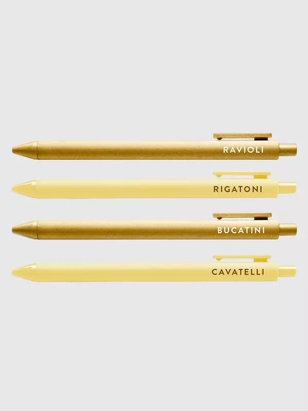 Pen Set: Pasta Lovers