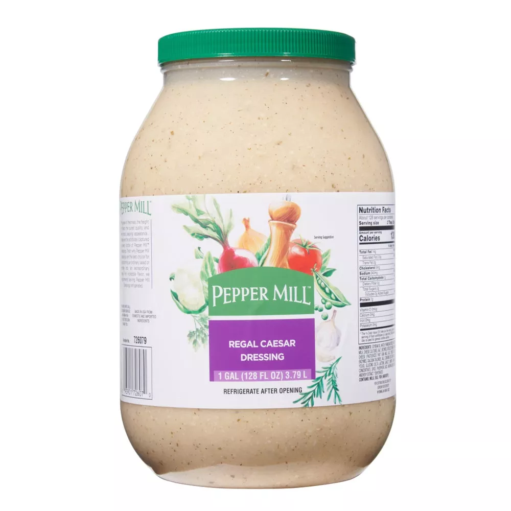 Pepper Mill Regal Caesar Dressing, 1 Gal, 4/Case