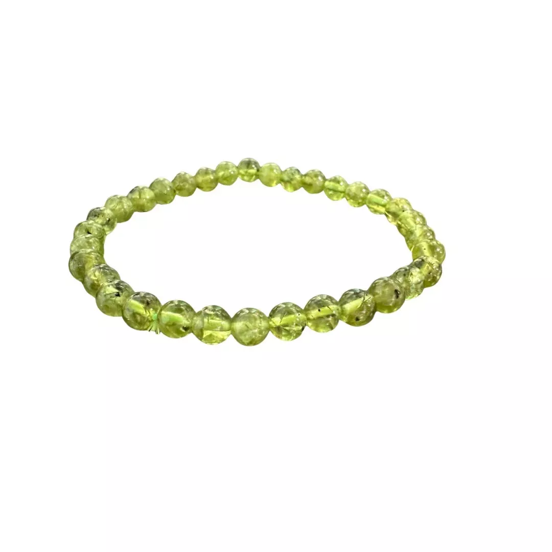 Peridot Bracelet 6mm