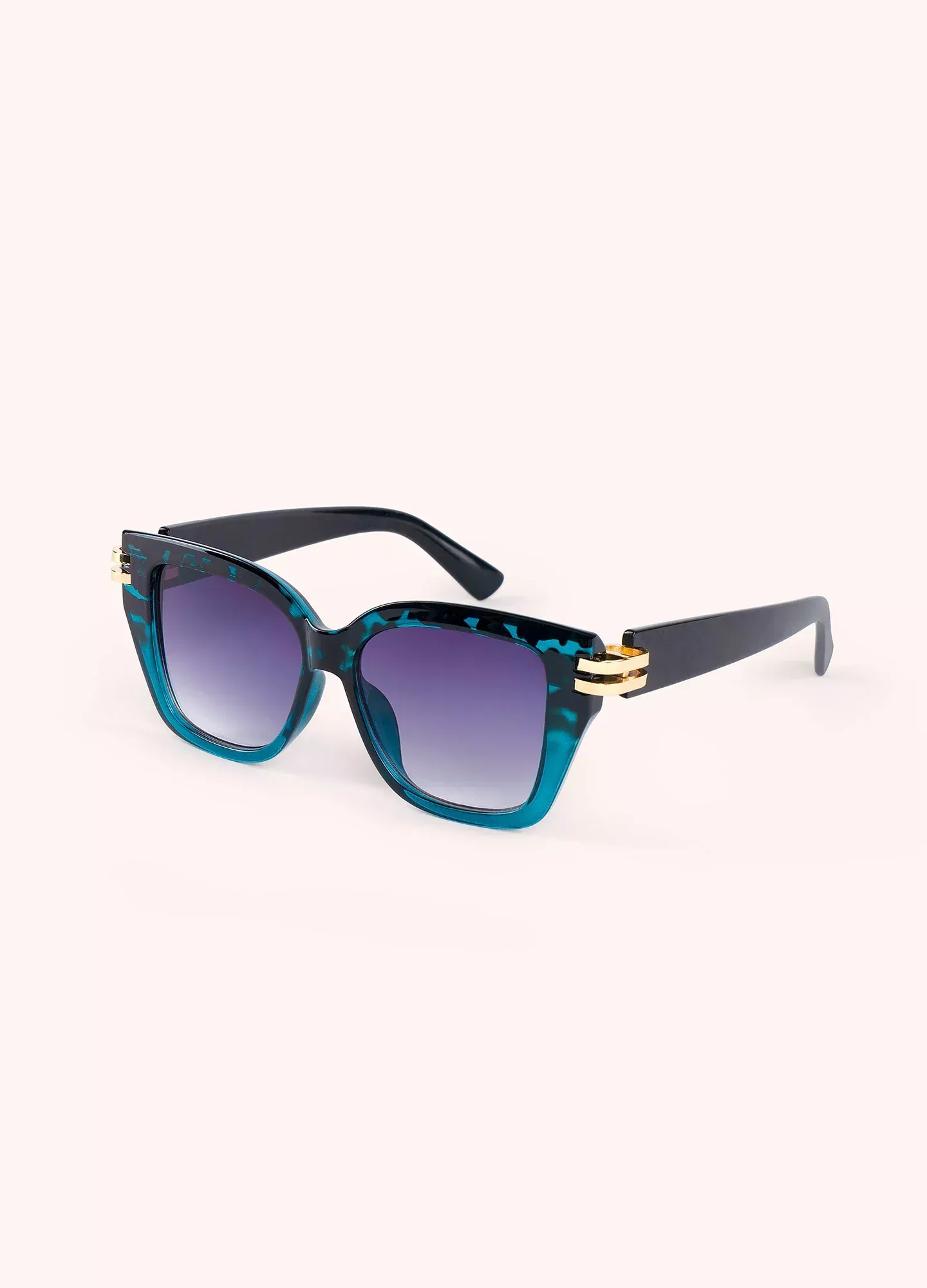 Philomena Sunglasses - Turquoise Tortoiseshell