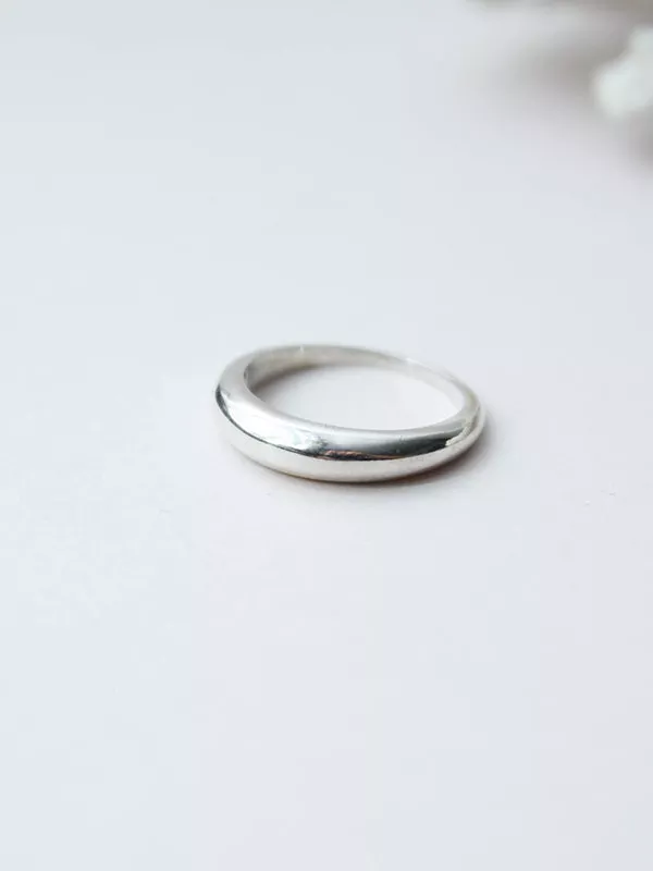 Pinky Promise Ring: Sterling Silver