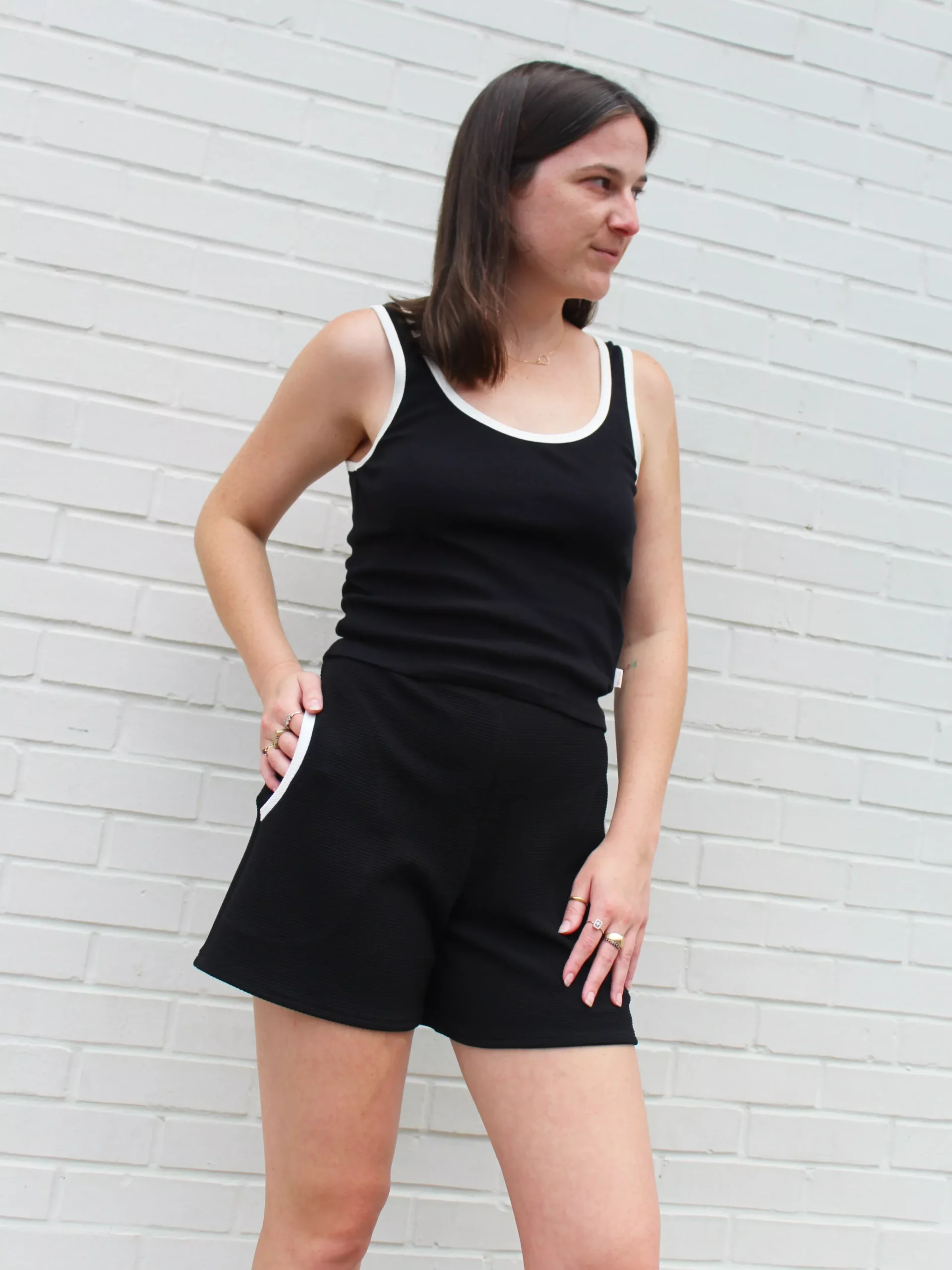Pocket Shorts: Black