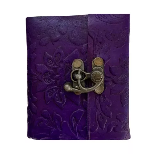 Purple Embossed Journal 3 x 4