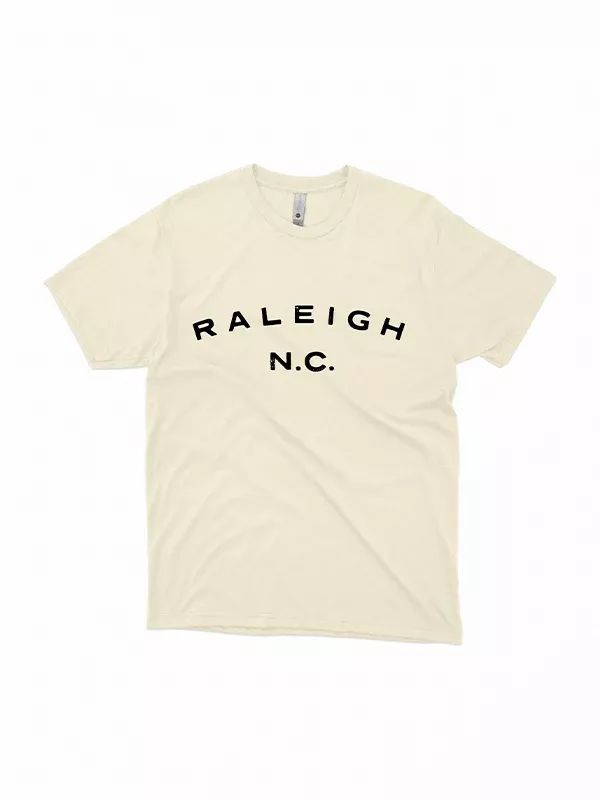 Raleigh Vintage Tee: Cream