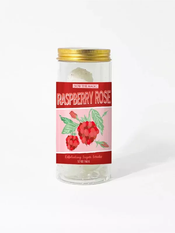 Raspberry Rose Exfoliating Sugar Scrub