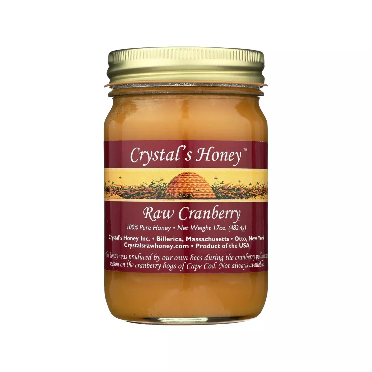 Raw Cranberry Honey