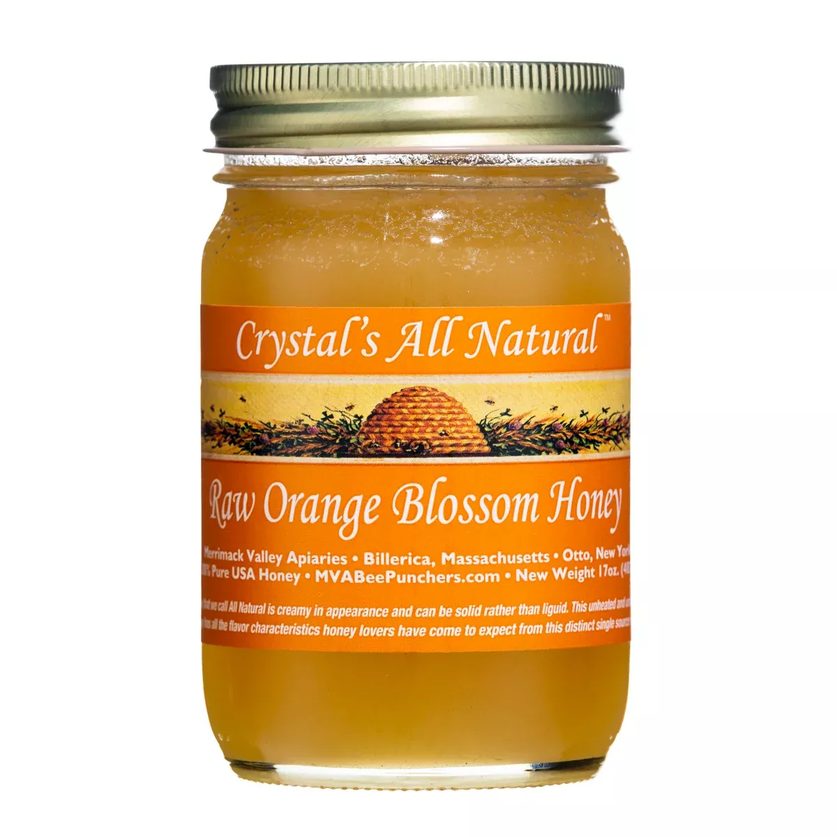 Raw Orange Blossom Honey