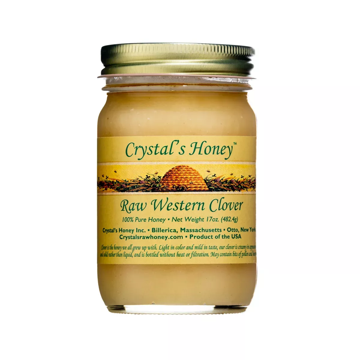 Raw Western Clover Honey