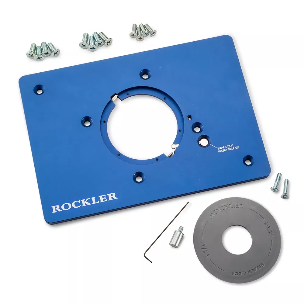 Rockler Snap-Lock Router Plates