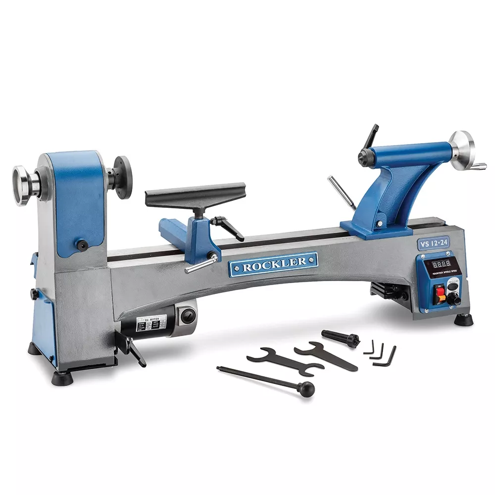 Rockler VS 12-24 Variable Speed Midi Lathe