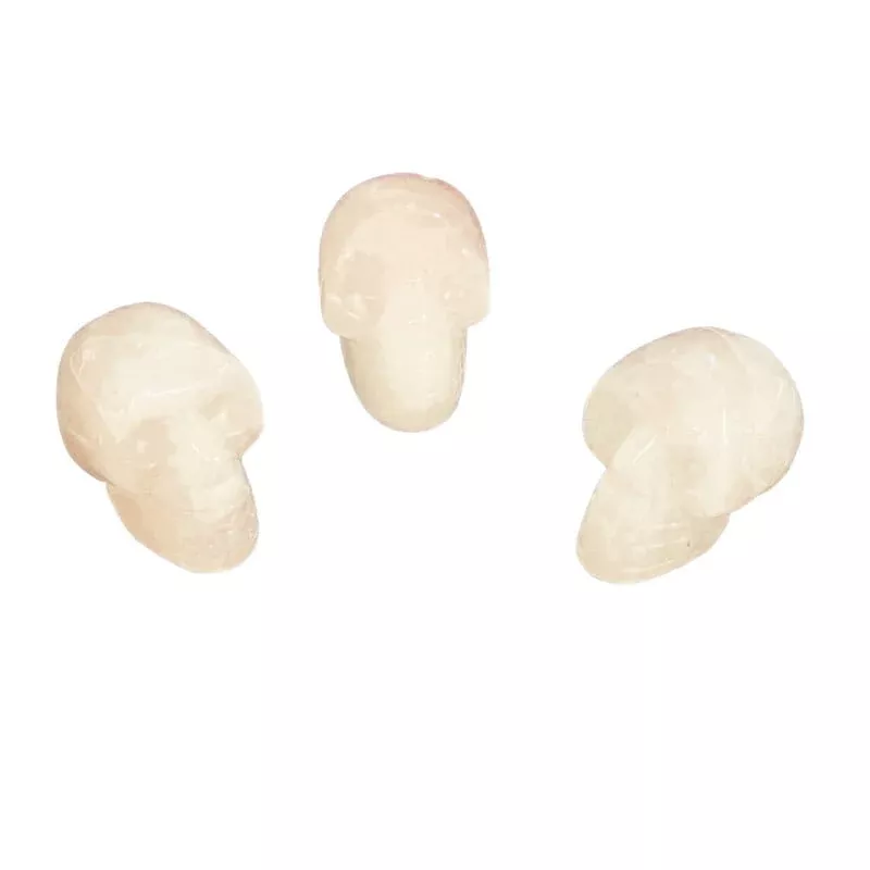 Rose Quartz Skull