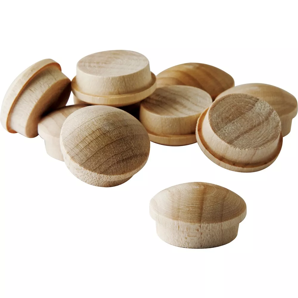 Screw Hole Buttons-3/4" Diameter