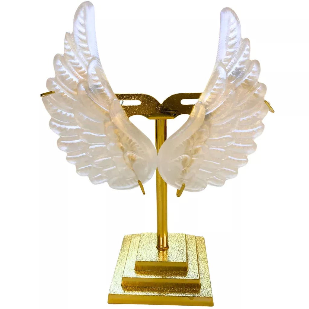 Selenite Angel Wings