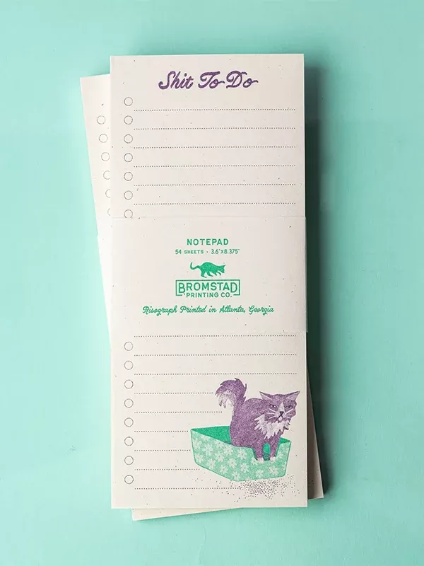 Shit To Do Notepad