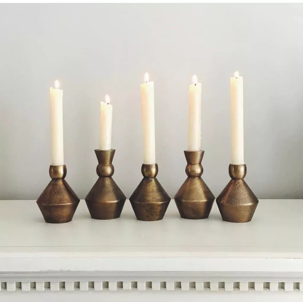 Solid Beeswax Candlesticks
