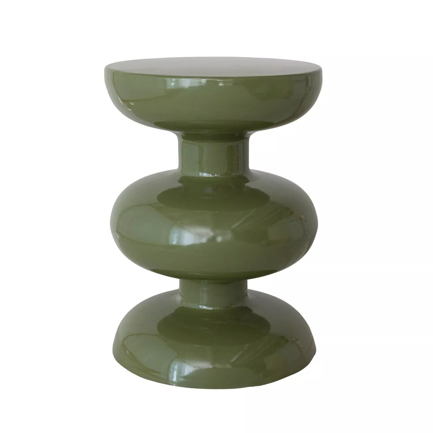 Stacked Enamel Table