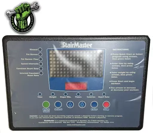 Stairmaster Display Console USED REF FTD022322-1MO